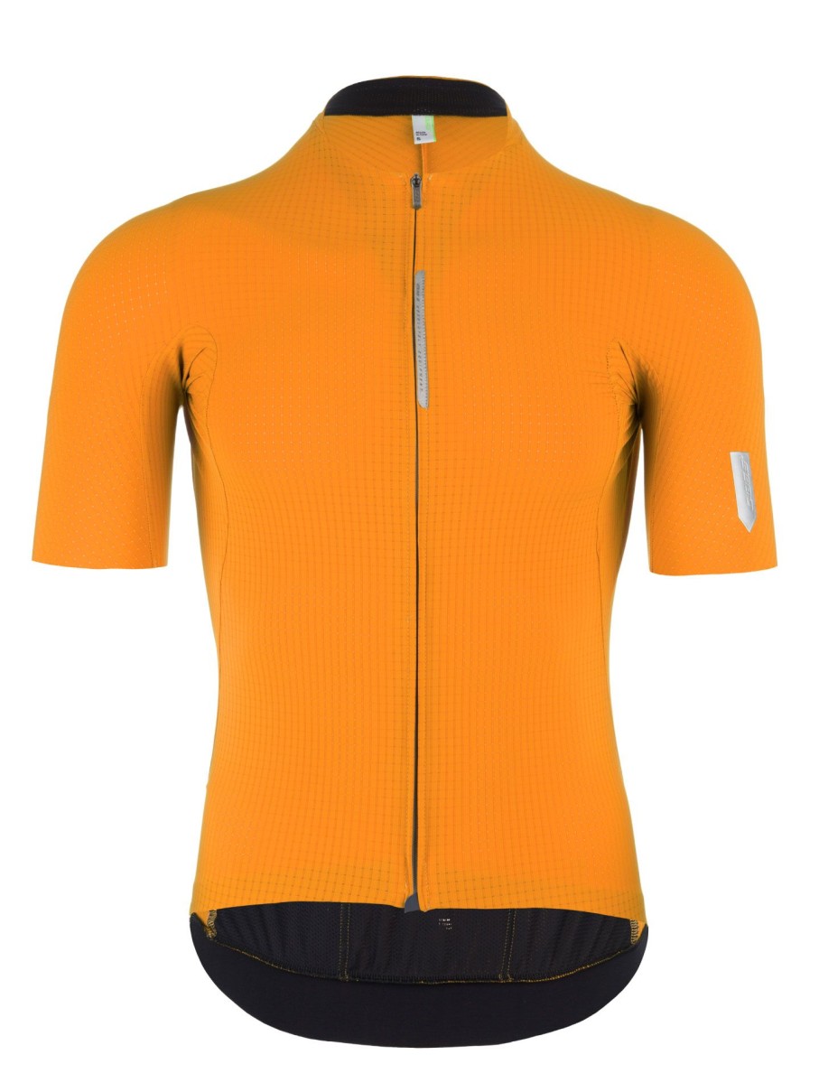 Uomo Q36.5 Maglie | Jersey Short Sleeve Pinstripe Pro Orange